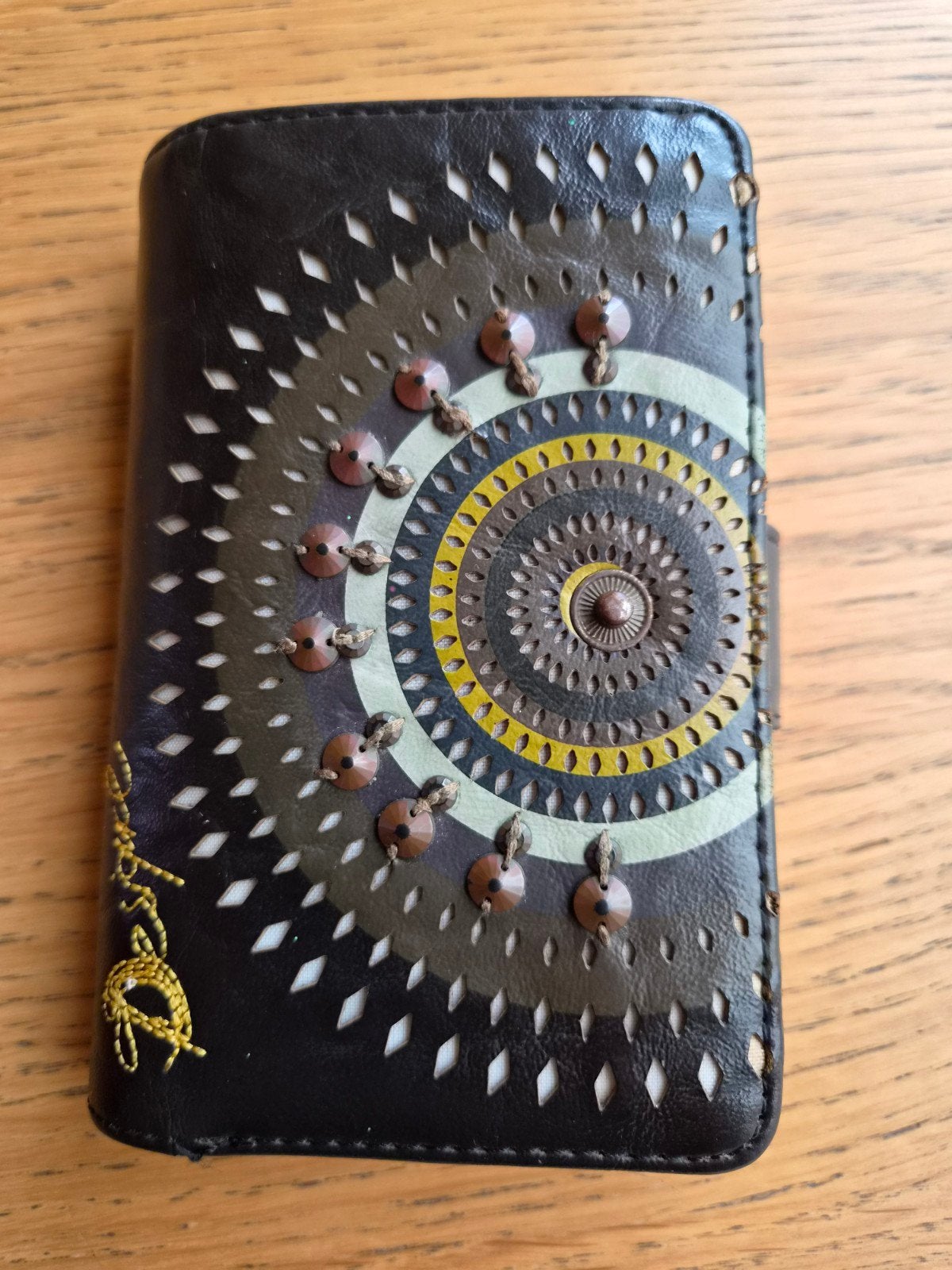 Portefeuille desigual, Enlèvement, Utilisé, Autres marques, Avec fermeture à pression