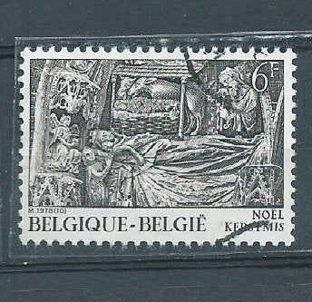 BELGIE, Postzegels en Munten, Postzegels | Europa | België, Kerst, Verzenden, Frankeerzegel, Gestempeld