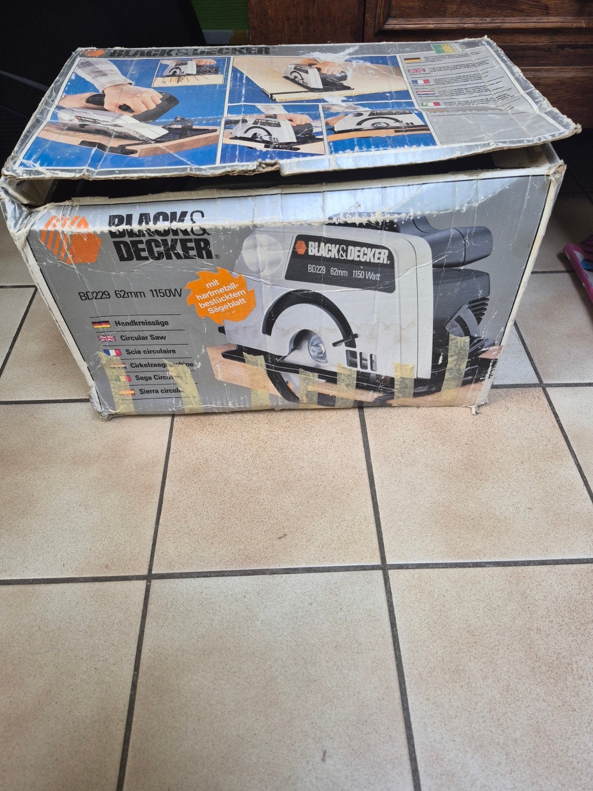scie circulaire black et decker, Enlèvement, Scie