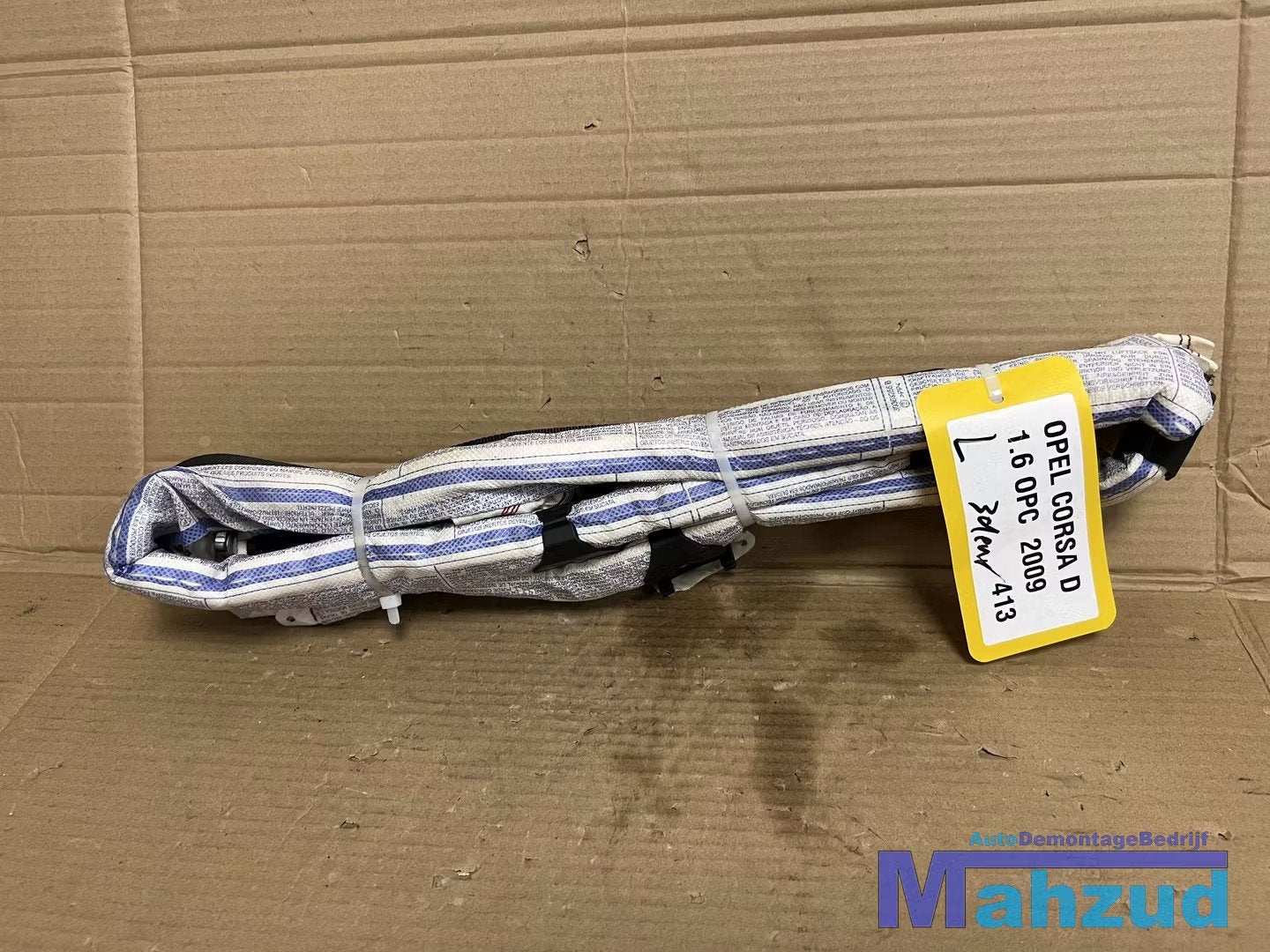 OPEL CORSA D Links 3 deurs dak airbag 2005-2014, Gebruikt, Opel Automobile GmbH, Kontakt@opel-infoservice.de, Opel
