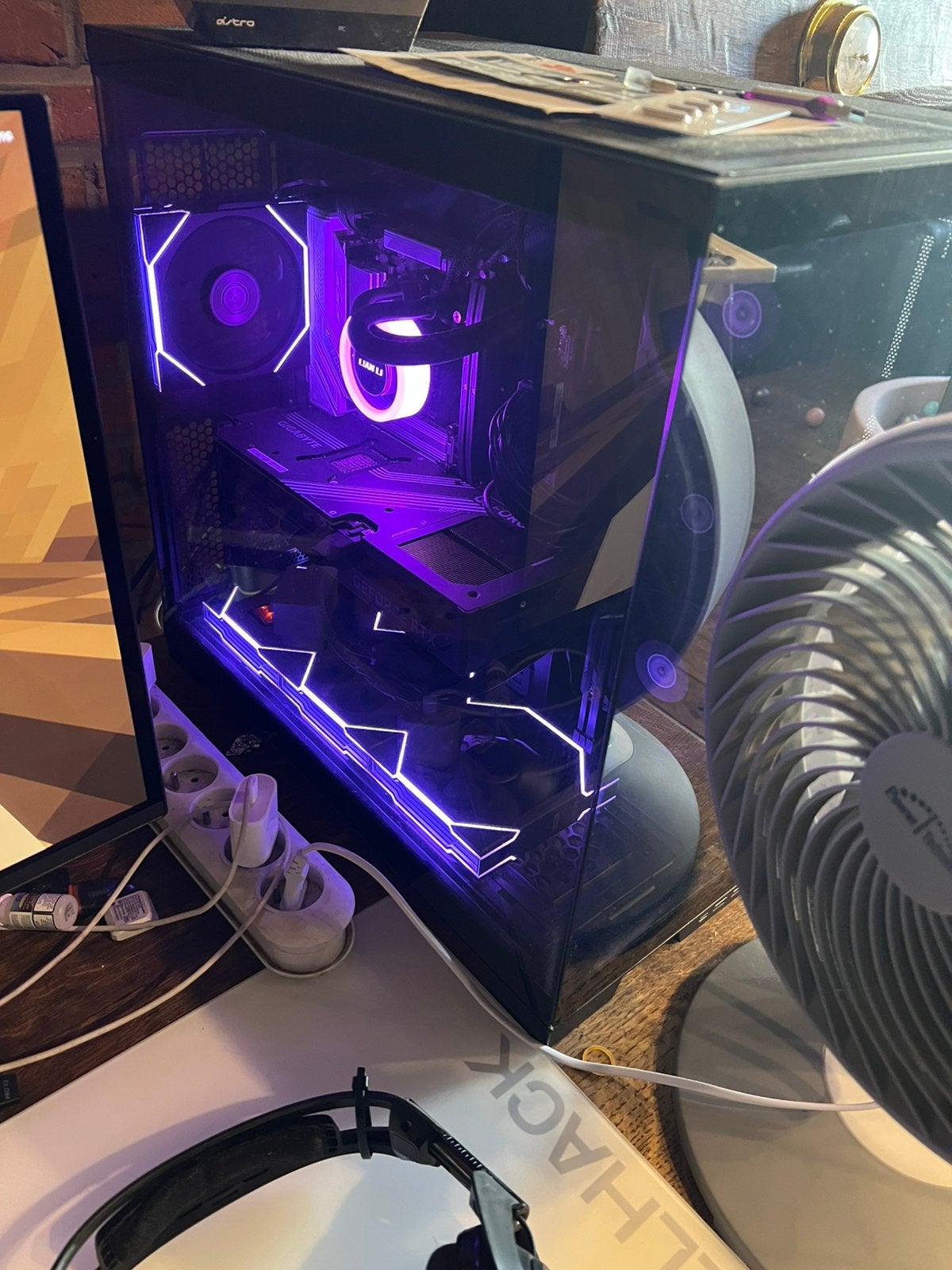pc en scherm, Computers en Software, Ophalen, Zo goed als nieuw