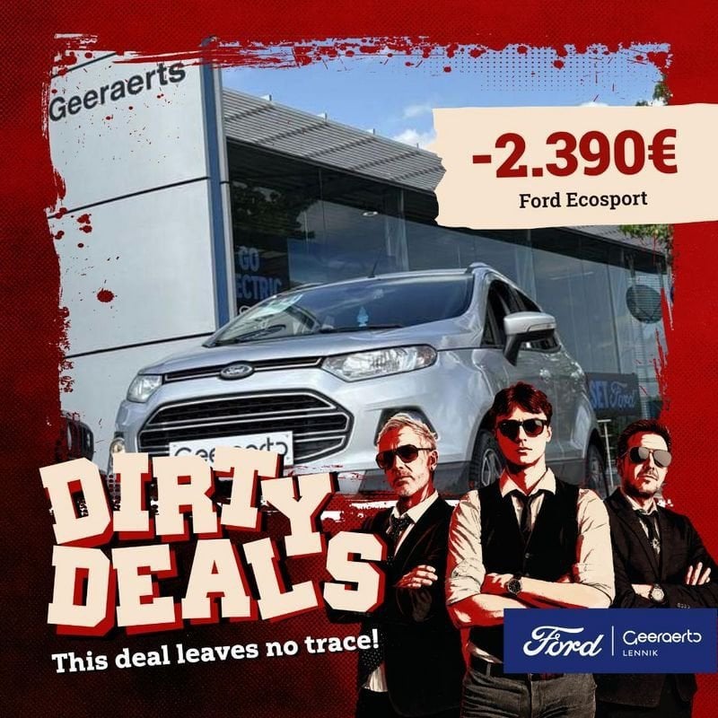 Ford ECOSPORT EcoBoost Titanium, Argent ou Gris, Achat, 998 cm³, Euro 6