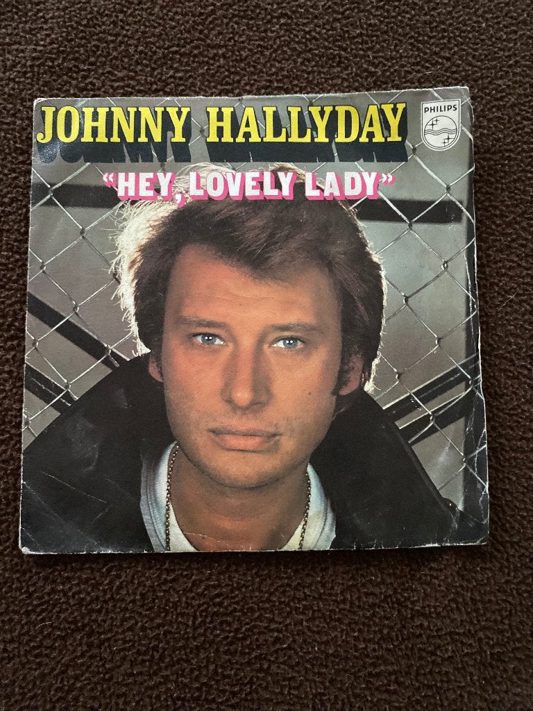 Johnny Hallyday, Pochette photo, Enlèvement, Utilisé, Pop rock