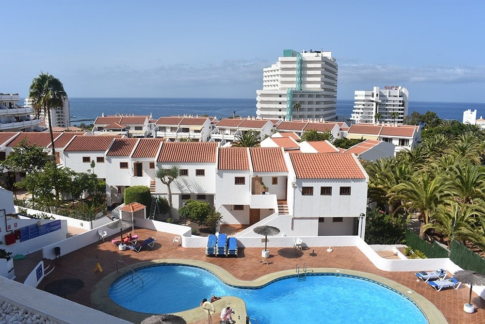 appartement te huur zeezicht Playa de las Américas Tenerife, Immo, 50 m² of meer, Provincie Oost-Vlaanderen