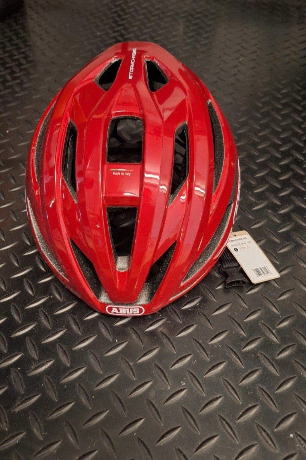 Fietshelm ABUS stormchaser, Fietsen en Brommers, Ophalen, Nieuw, L