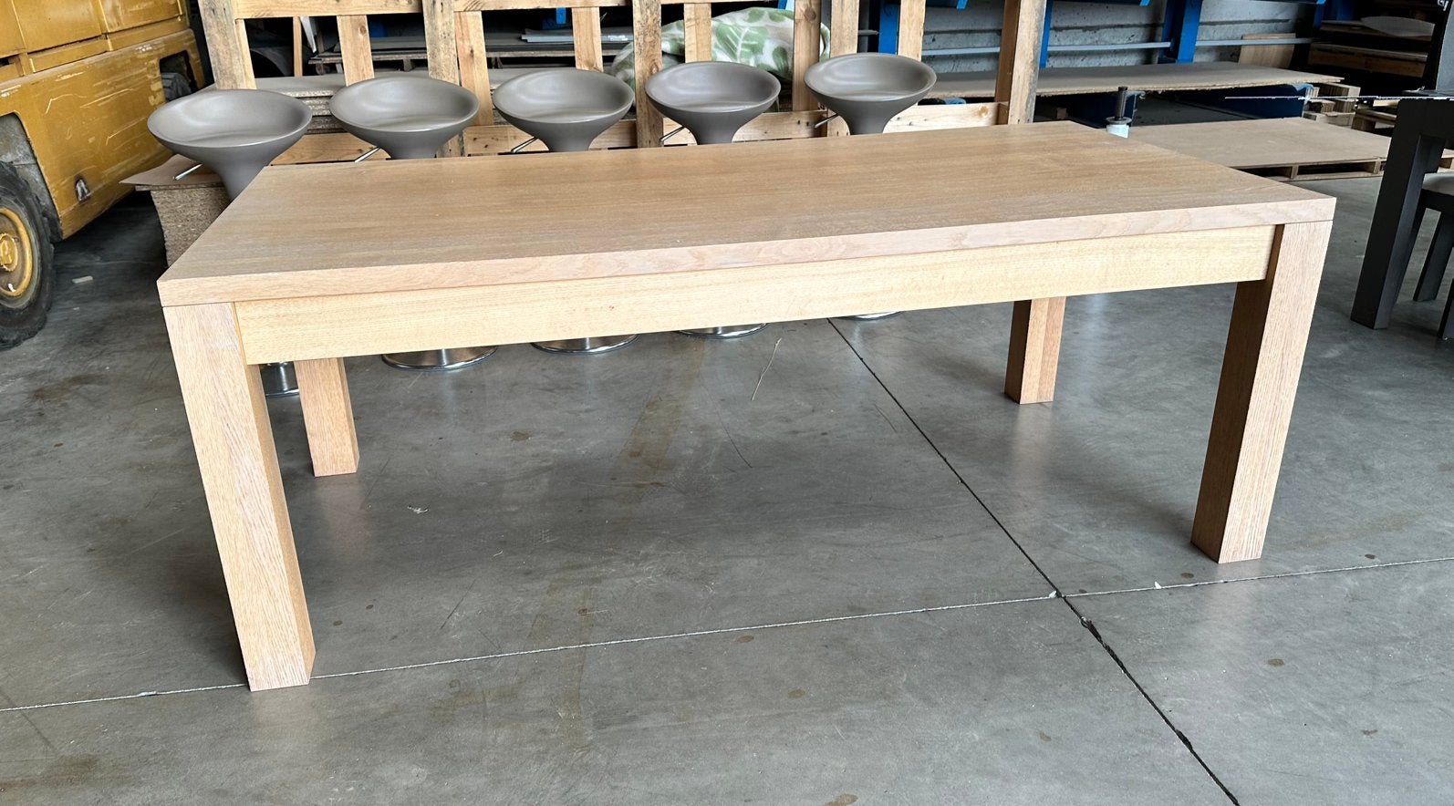 Tafel. Eik., Ophalen, Zo goed als nieuw
