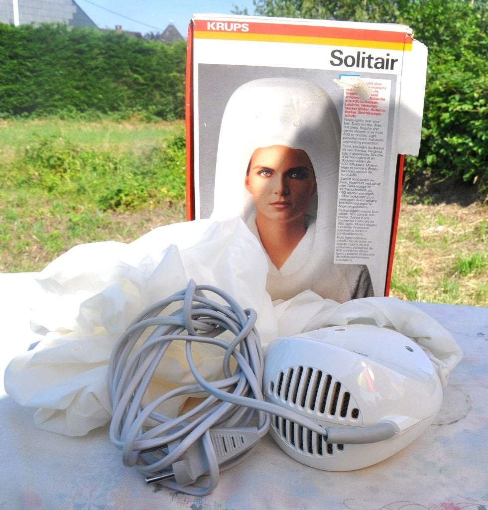 casque gonflable seche cheveux krups, Handtassen en Accessoires, Uiterlijk | Haarverzorging, Gebruikt, Haardroger, Ophalen of Verzenden