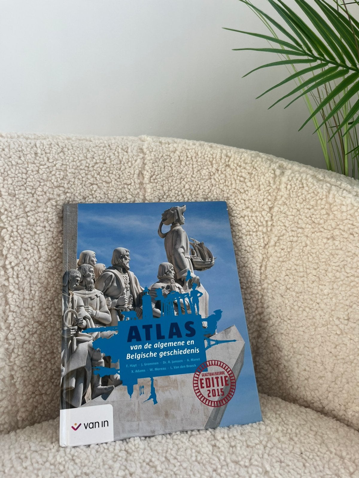 Atlas - van de algemene en Belgische geschiedenis - 2015, Ophalen of Verzenden, Gelezen, ASO, Aardrijkskunde