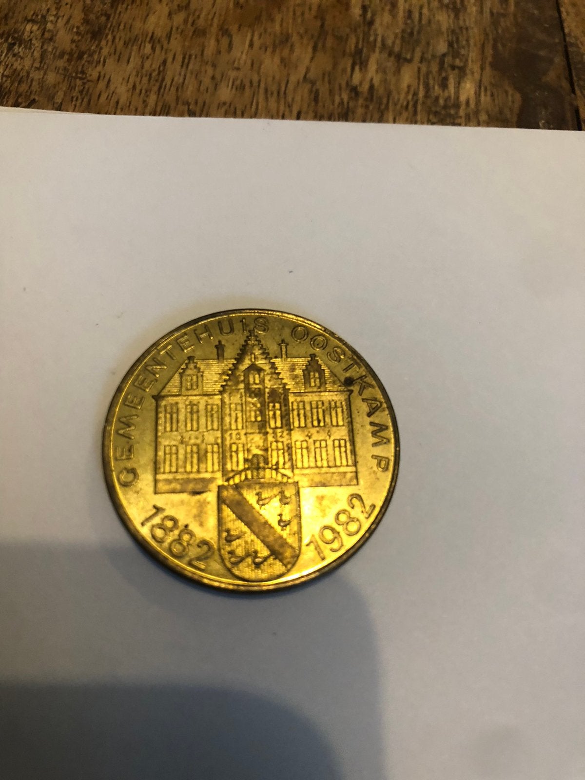 Herdenkingsmunt Oostkamp 50, Ophalen of Verzenden, Losse munt