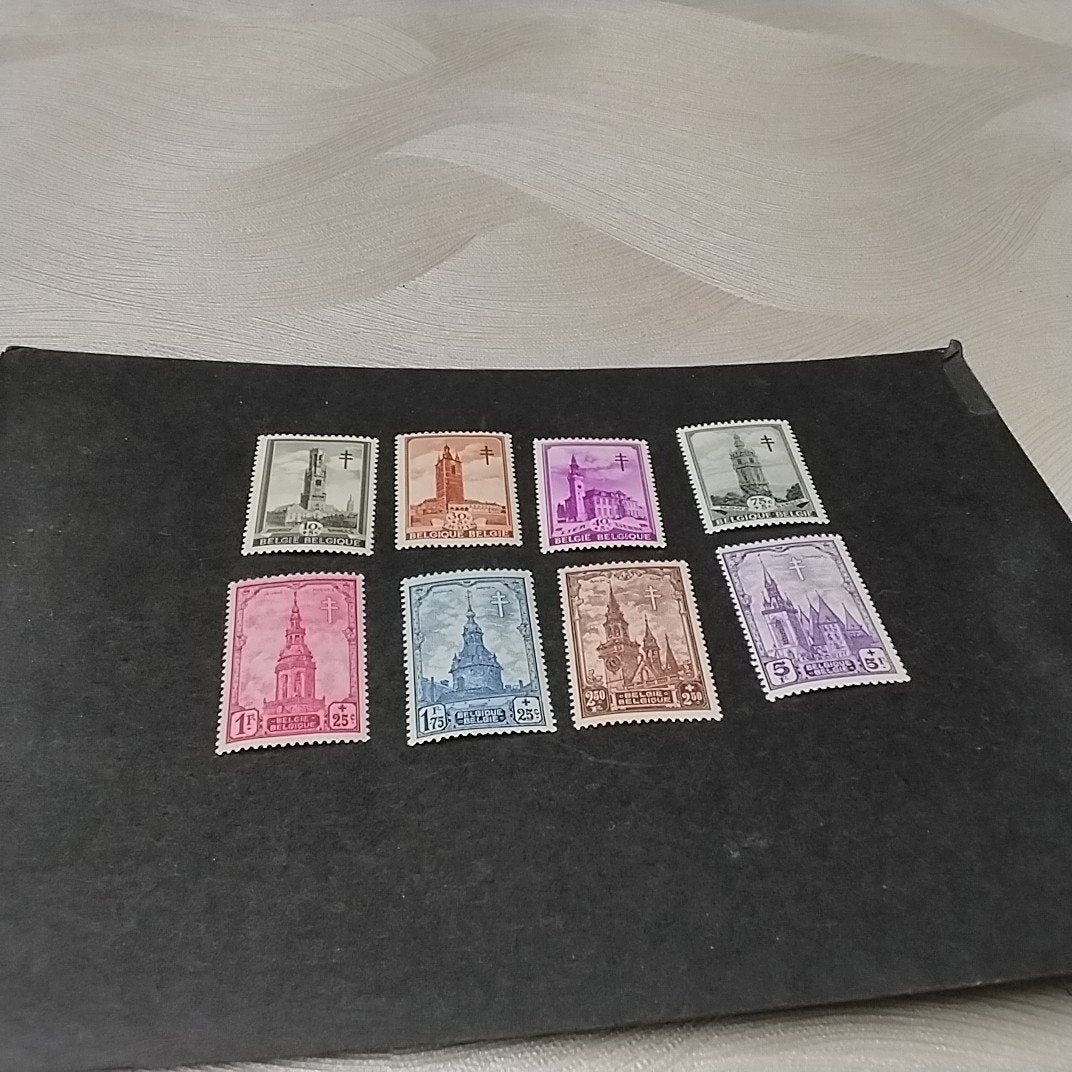BELGIE 519/526 scharnier met cote 25,00 €, Ophalen of Verzenden