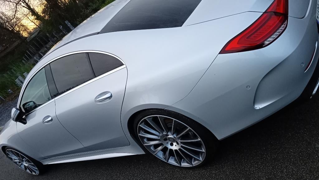 Mercedes 300 CLS, 2021, 25000 km, AMG look, Auto's, Leder, Bedrijf, Diesel, Te koop
