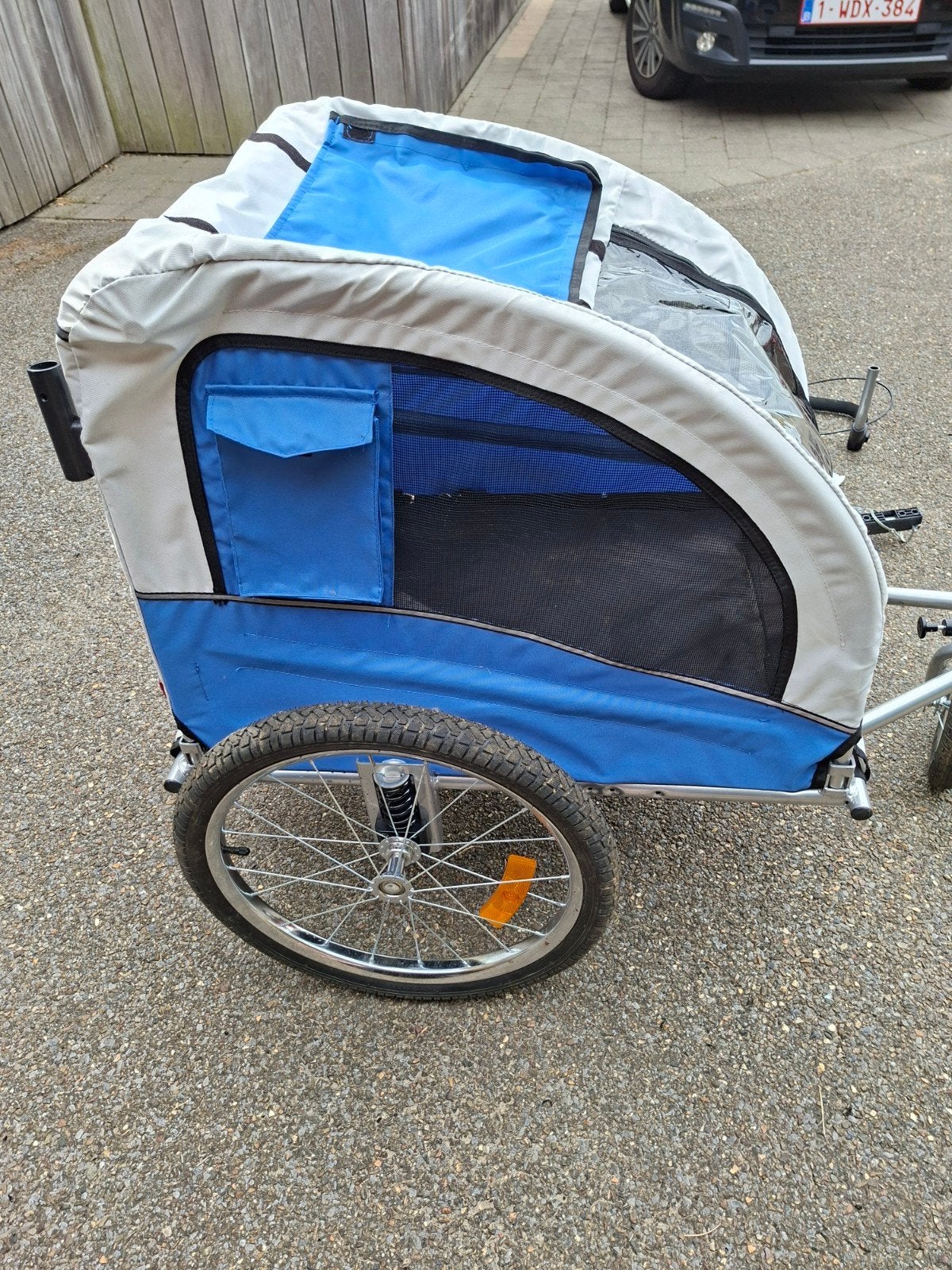 fietskar Paw Hut, Vélos & Vélomoteurs, Accessoires vélo | Remorques, Pawhut, Remorque pour chien, Enlèvement, Utilisé