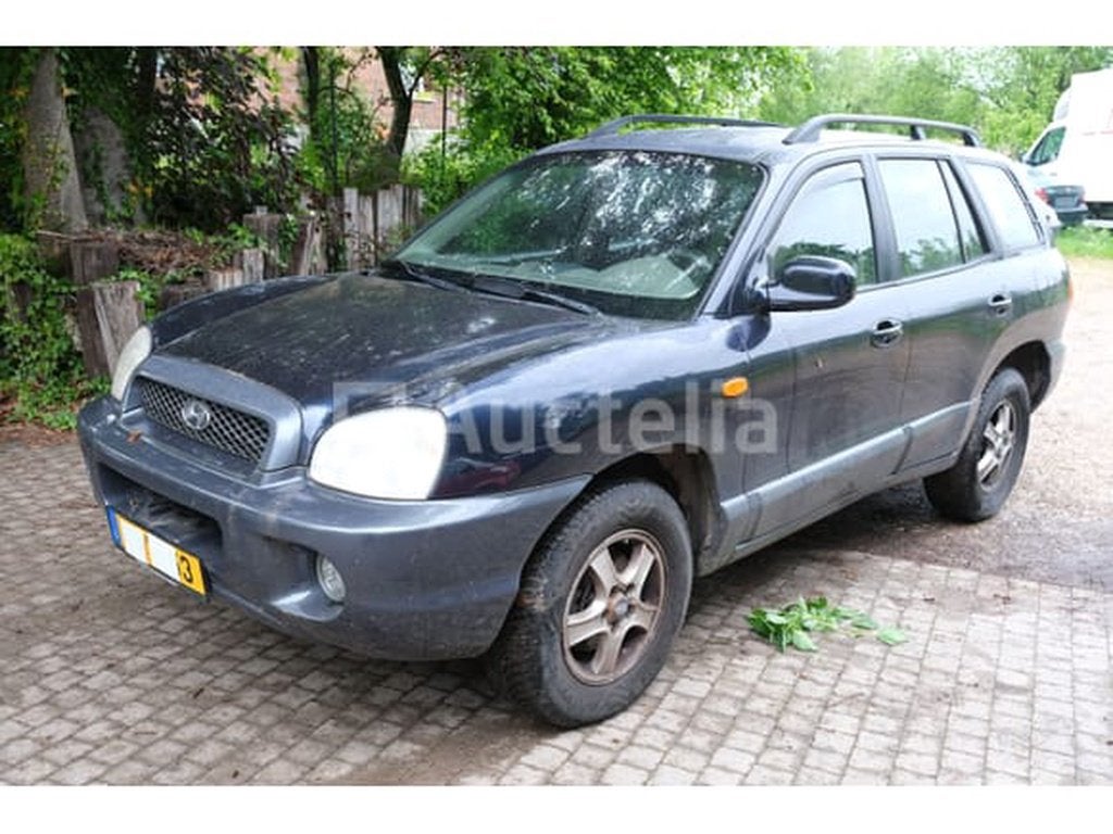 Voiture Hyundai Santa Fe 2.4 - 4WD (2004-240.672 km-VIN:KMHS, Entreprise, Autres carburants, Autre carrosserie, TVA déductible