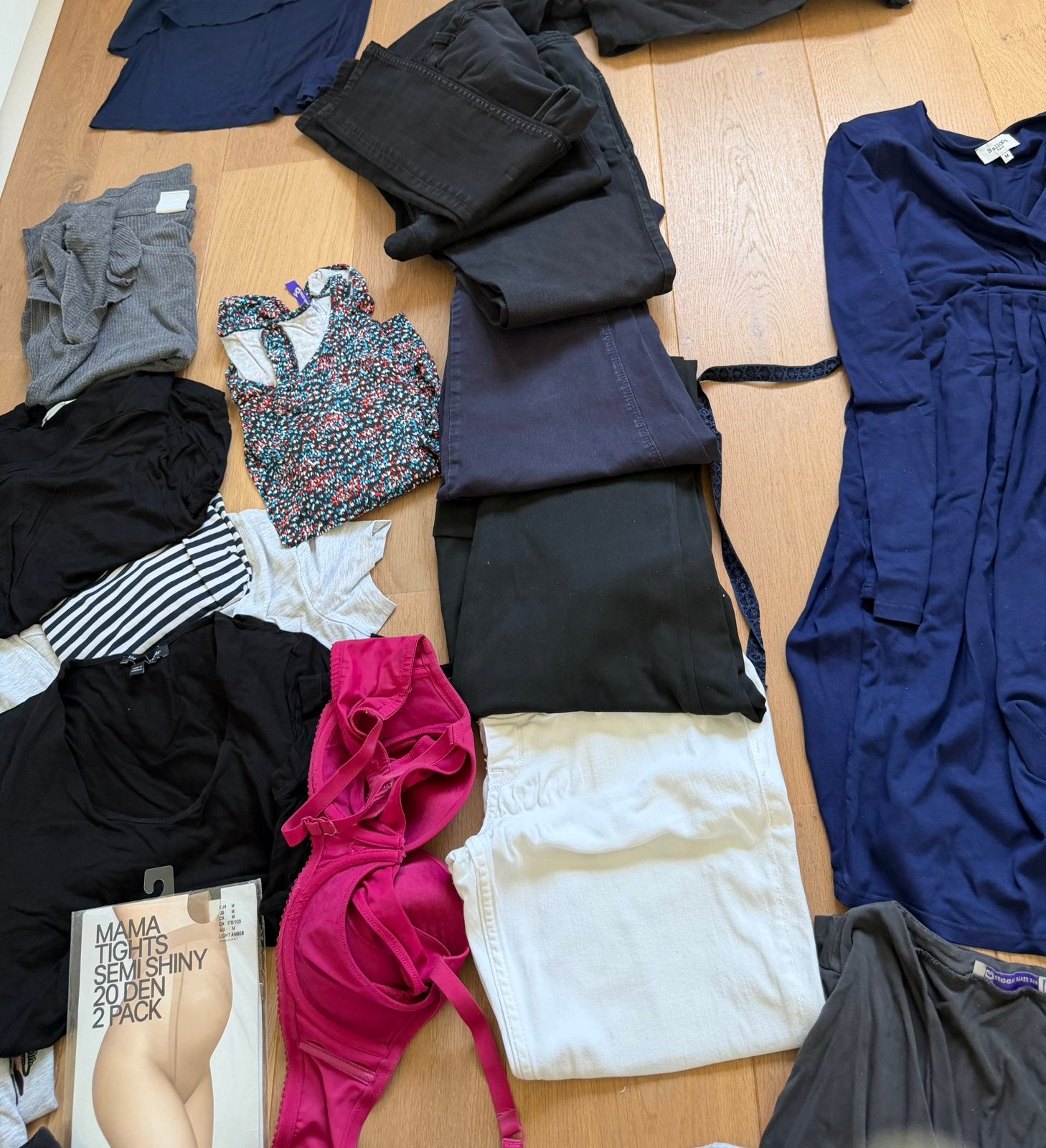 Zwangerschapskledij pakket maat L, Kleding | Dames, Zwangerschapskleding, Ophalen, Gedragen, Maat 42/44 (L)