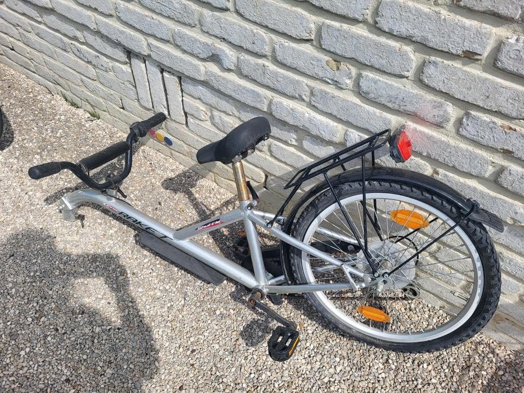 Aanhangfietsje, Ophalen