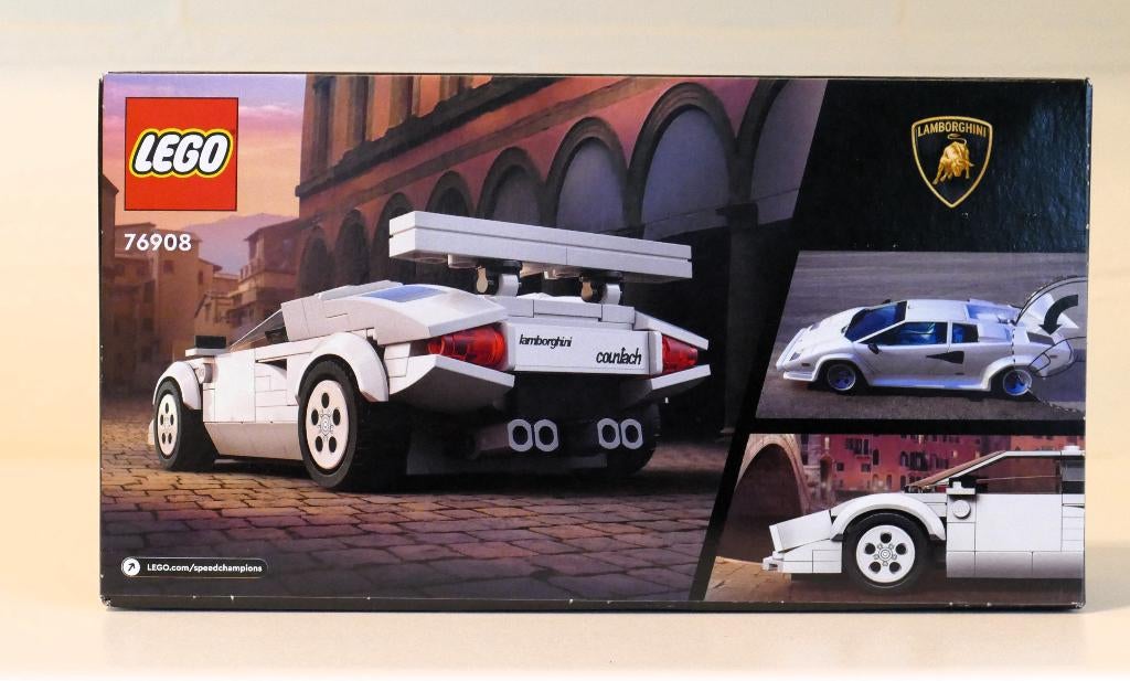 Lego 76908 Lamborghini Countach Speed Nieuw, Ophalen of Verzenden, Nieuw, Complete set, Lego