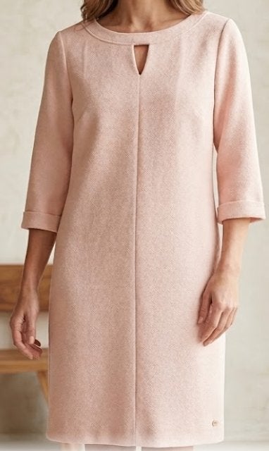 Jurk Terre Bleue maat 40, Kleding | Dames, Ophalen of Verzenden, Zo goed als nieuw, Maat 38/40 (M), Roze