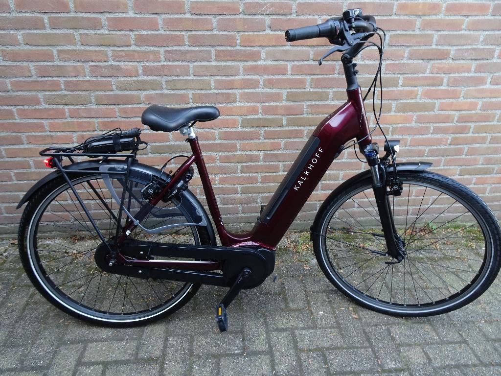 nieuw staat kalkhoff bosch midden motor intube accu, 51 tot 55 cm, Ophalen, Zo goed als nieuw, 50 km per accu of meer