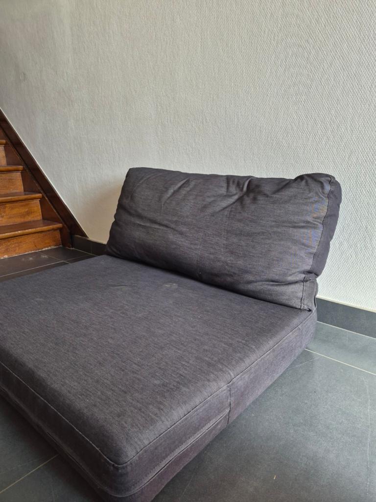 Lounge kussens, Ophalen