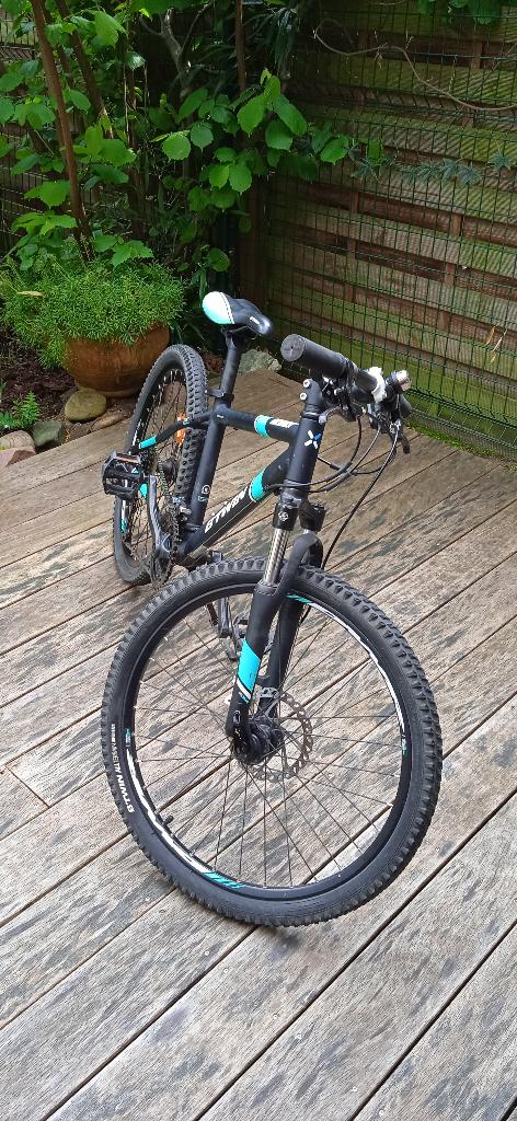vélo vtt 24 pouces, B'twin decathlon, Comme neuf, Enlèvement, Frein à disque