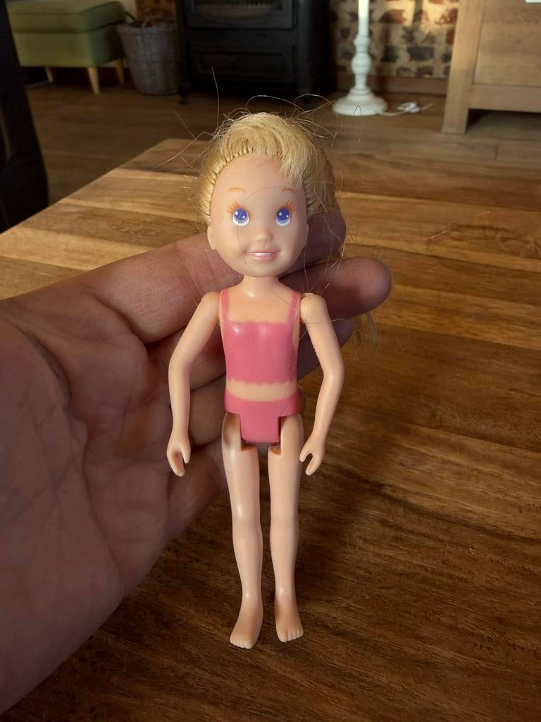 Vintage popje, Ophalen of Verzenden, Gebruikt