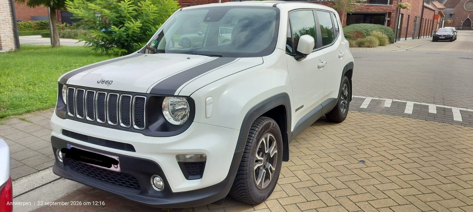 jeep renegade 1.3 turbo benzine, Auto's, 4 cilinders, Wit, 5 deurs, Particulier