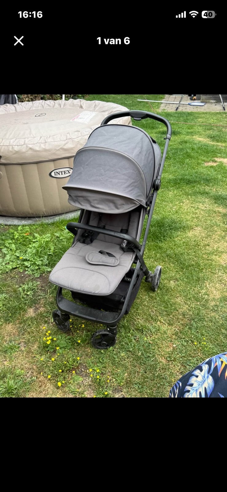 Titaniumbaby buggy, Ophalen, Gebruikt, Overige merken, Verstelbare rugleuning