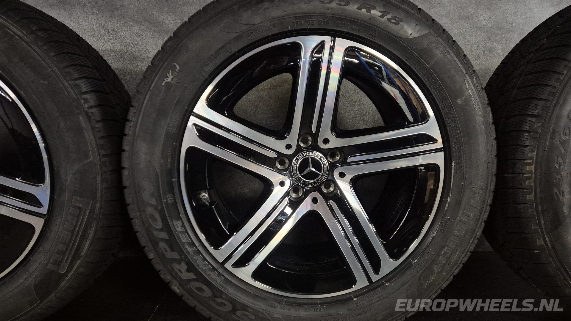 18 inch Mercedes GLC Hybrid X254 C254 velgen winterbanden, 18 inch, Gebruikt, -, -