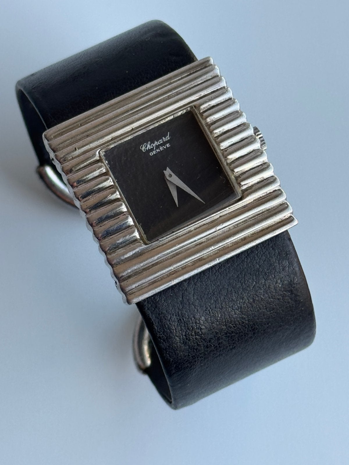 Montre-bracelet Chopard - argentée !, Bijoux, Sacs & Beauté, Enlèvement ou Envoi, Argent
