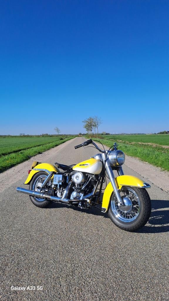 Harley Davidson Flh 1200 shovelhead 1978, Motoren, 2 cilinders, Gebruikt, Particulier, Meer dan 35 kW