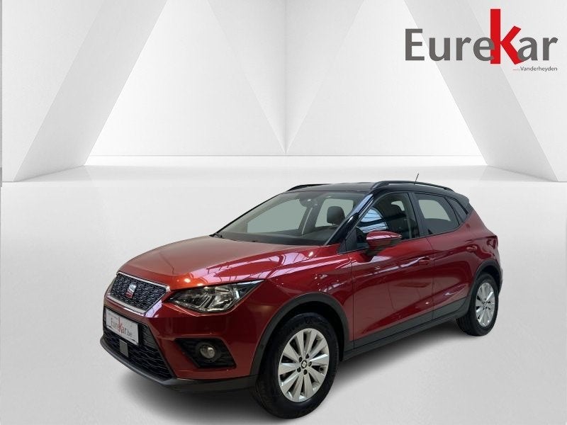 Seat Arona 1.0i Move CNG Gaz, Autos, Rouge, 90 ch, Boîte manuelle, Noir