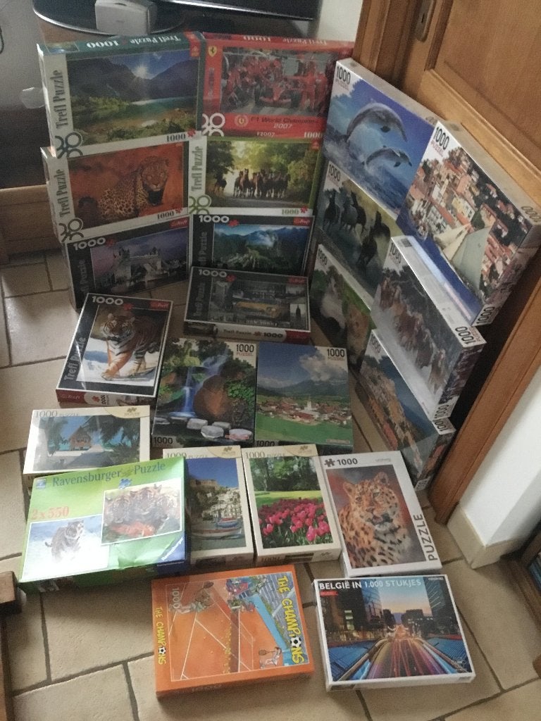 Nieuwe puzzels 1000 stukjes, Ophalen of Verzenden, 500 t/m 1500 stukjes, Nieuw, Legpuzzel