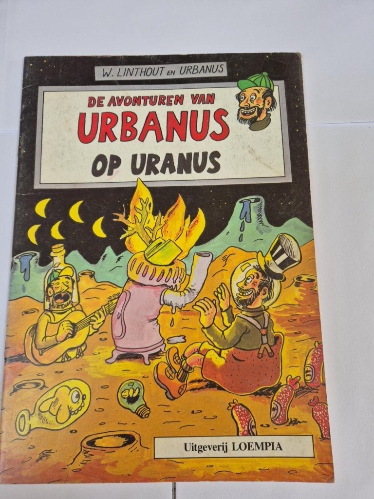 Urbanus nr. 4 – Urbanus op Uranus, Eén stripboek, Verzenden, Gelezen
