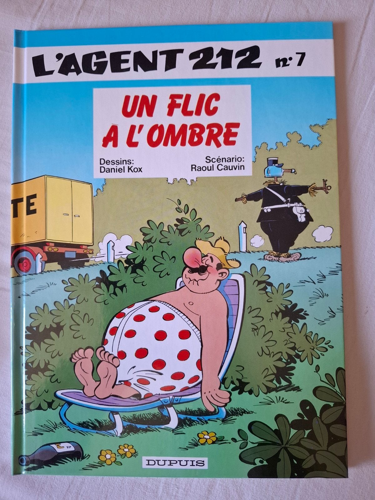 5 BDs L'agent 212 : 7, 11, 19, 21 et 27 en excellent état, Boeken, Meerdere stripboeken, Ophalen, Zo goed als nieuw, Kox & Cauvin