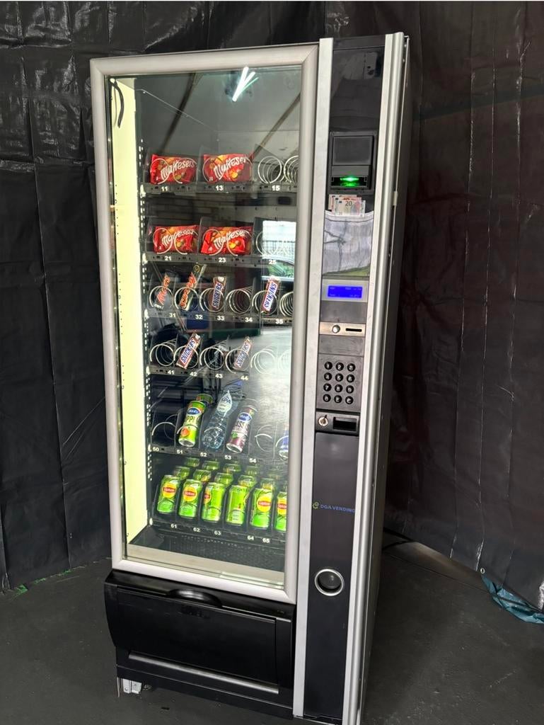 Necta Snakky Max vendingmachine  muntwisselaar / biljetlezer, Verzamelen, Automaten | Overige, Zo goed als nieuw, Ophalen