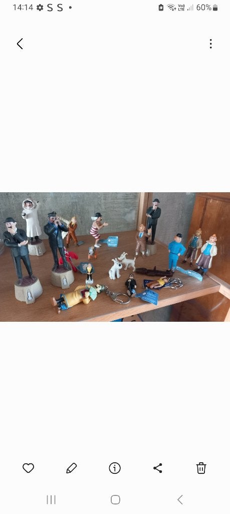Tintin, Enlèvement, Tintin, Comme neuf, Statue ou Figurine