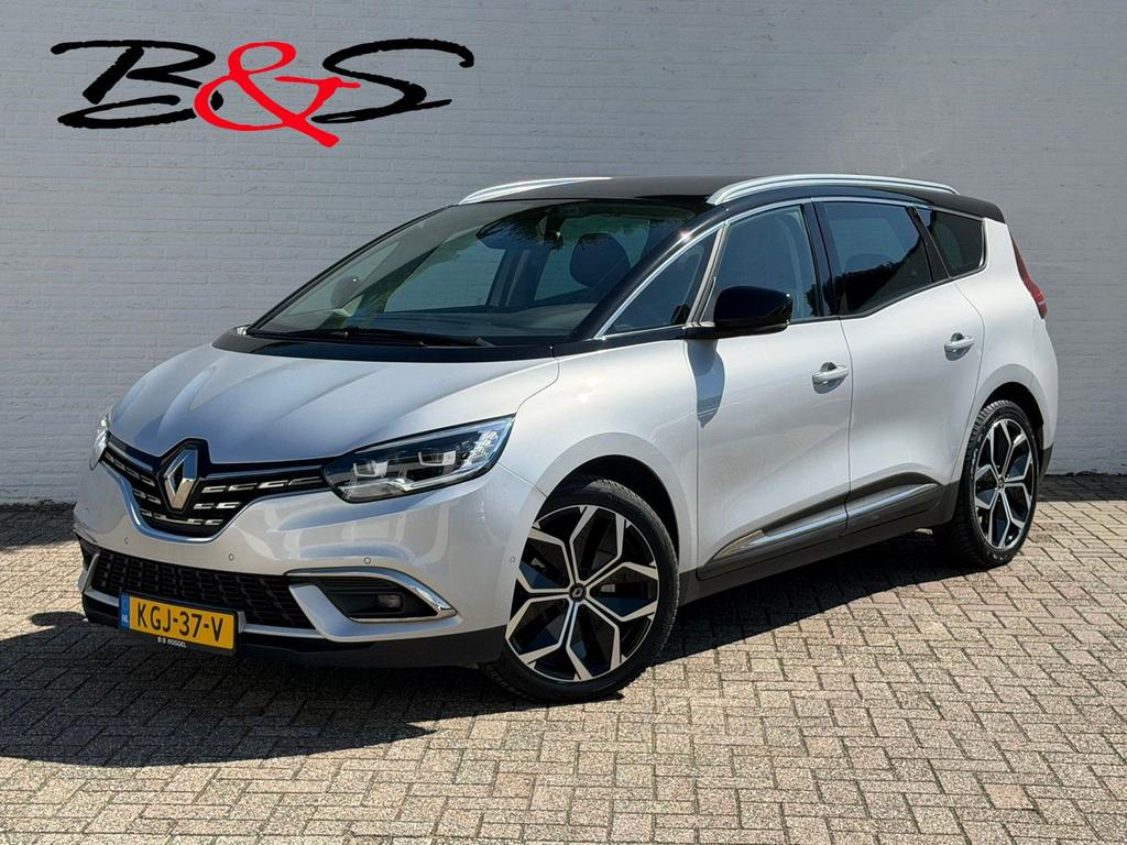 Renault Grand Scenic 1.3 TCe 7 Persoons Automaat Clima Cruis, Auto's, Automaat, Monovolume, Bedrijf, Grijs
