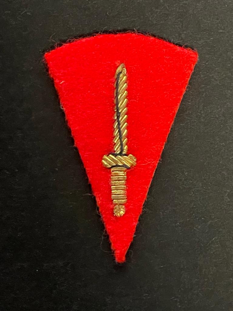 British Commando Dagger Sleeve badge, Verzamelen, Militaria | Algemeen, Ophalen of Verzenden