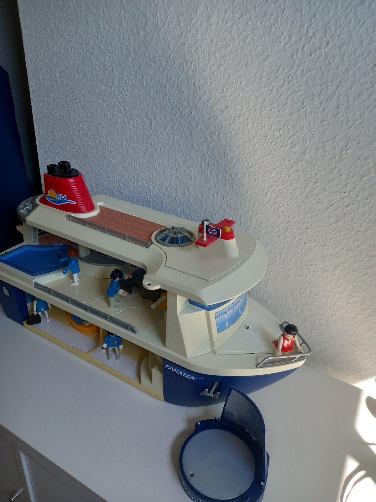 Playmobil cruiseschip, Ophalen
