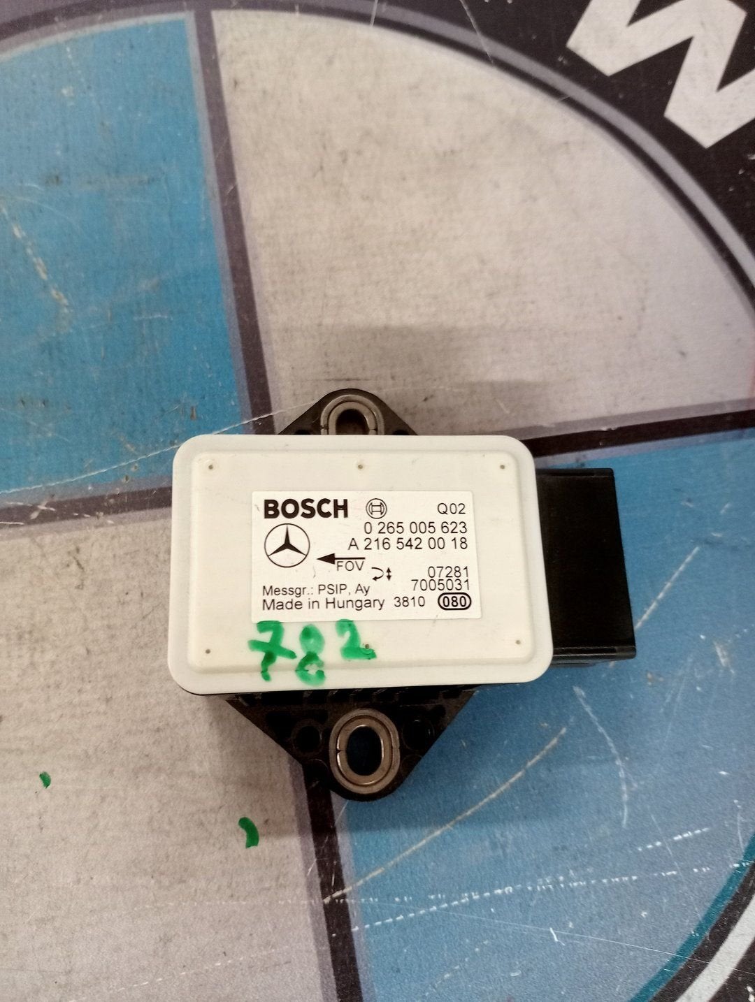 Draaihoeksensor Mercedes B-klasse W245 A2165420018, Autos : Pièces & Accessoires, Utilisé, -, -, Enlèvement ou Envoi