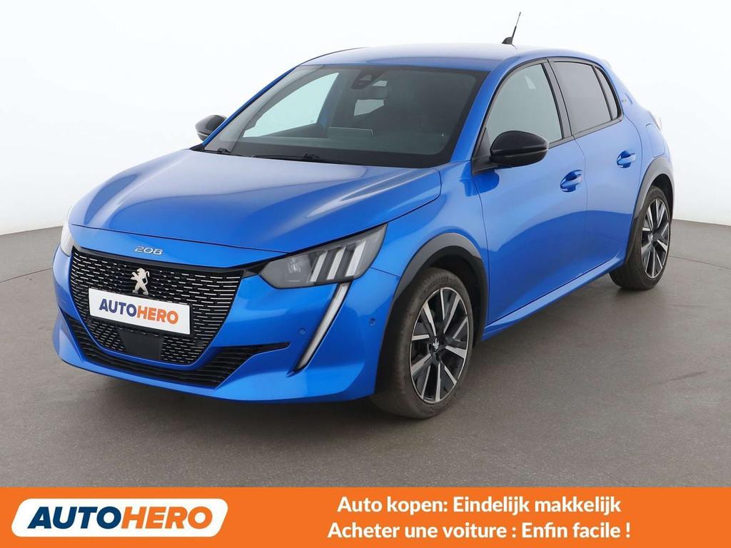 Peugeot 208 1.2 PureTech Allure (bj 2020), Voorwielaandrijving, 1199 cc, 1165 kg, Blauw