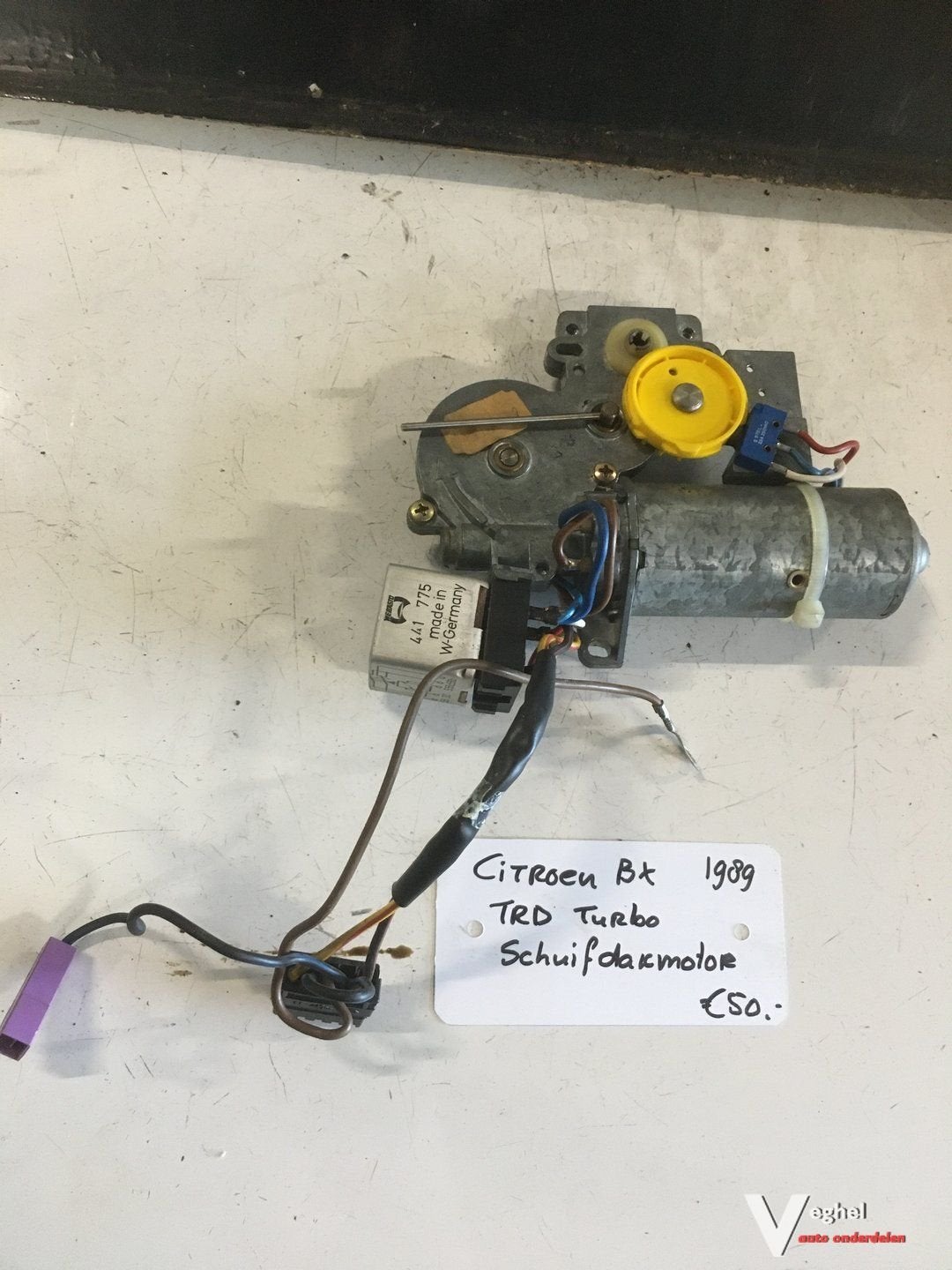 Citroen BX 1.9 TRD turbo diesel 1989 Schuifdakmotor, Gebruikt, -, -, Ophalen of Verzenden