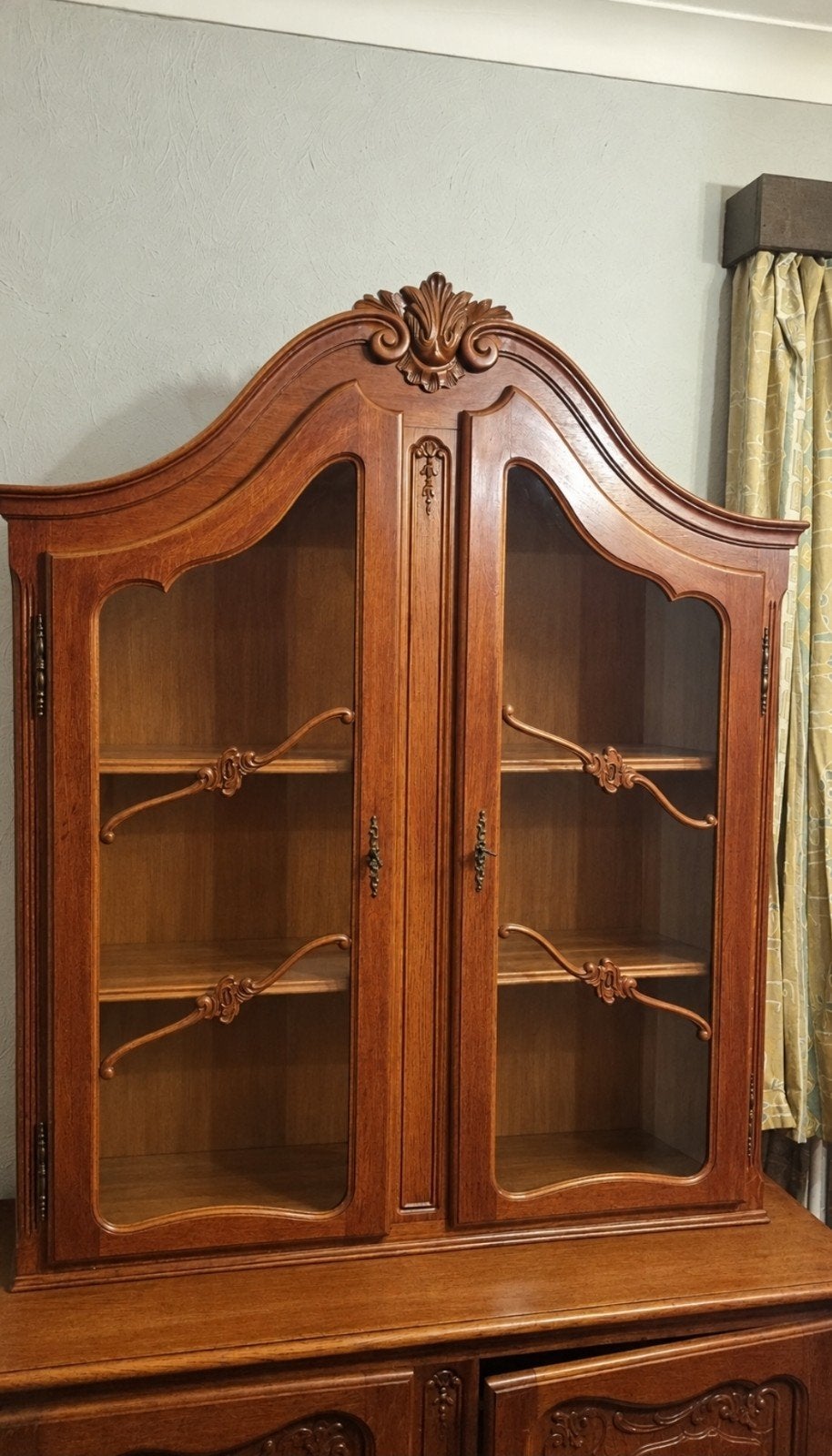 Vitrine avec armoire, Maison & Meubles, Enlèvement, Utilisé