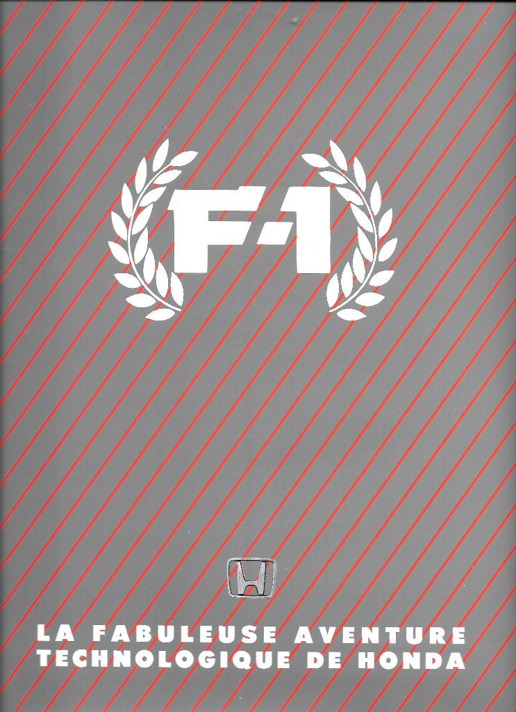 HONDA FORMULE 1, Livres, Enlèvement ou Envoi, Comme neuf, Honda