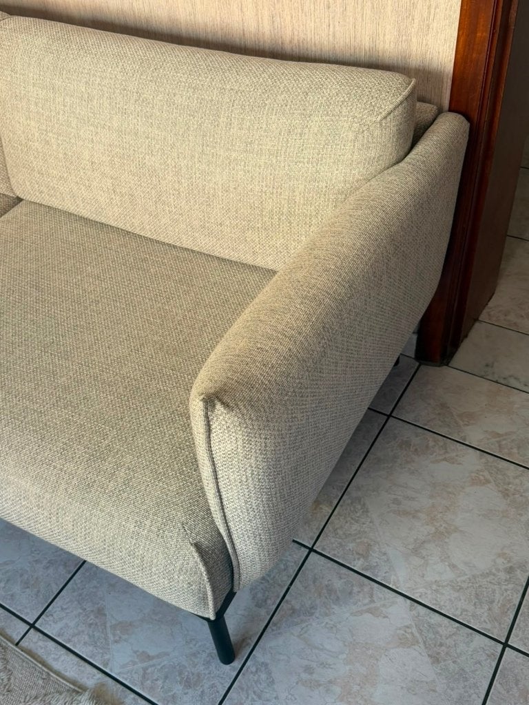 IKEA ÄPPLARYD 2-Seater Sofa – Lejde Light Grey, Enlèvement, Comme neuf, Tissus, Modern