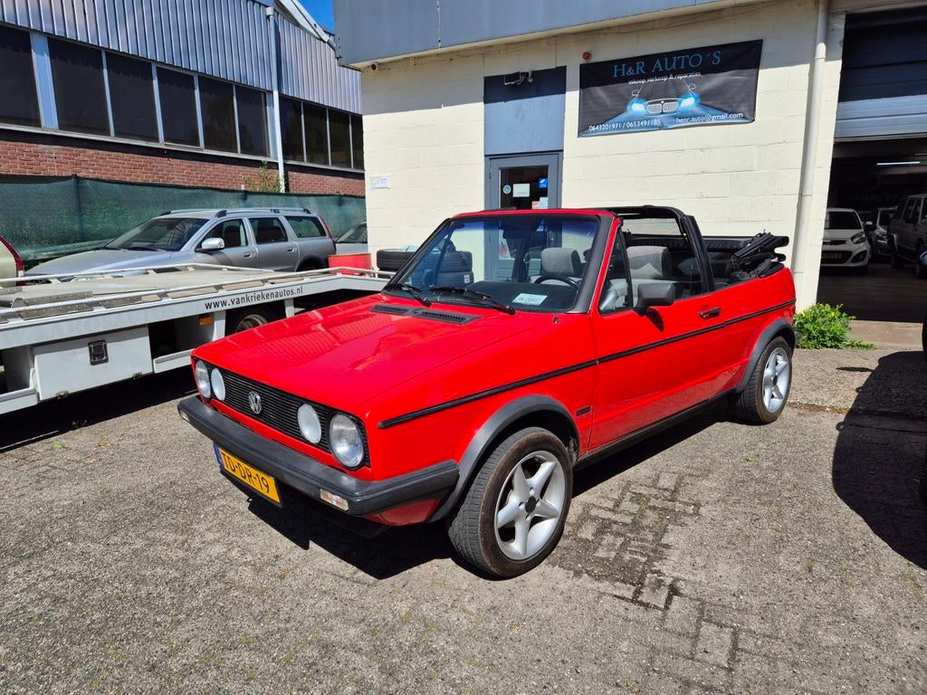 Vw Golf cabriolet karmann 1.8 gli, Autos, Rouge, Achat, Entreprise, Cabriolet