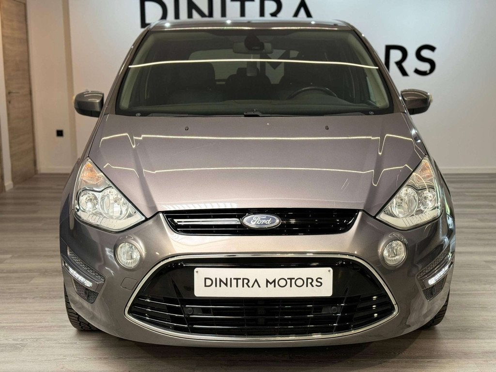 Ford S-Max 1.6 Turbo Titanium - Navi/Cruise/Memory Zetels/*T, Auto's, Ford, Gebruikt, Zwart, 5 deurs, Overige carrosserie