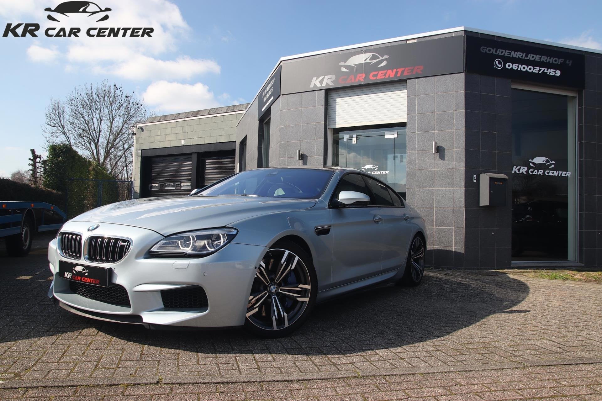 BMW 6 Serie Gran Coupé M6 Competition CARBON-HUD-360-H&K, Auto's, Lichtsensor, 4395 cc, Leder, Bedrijf