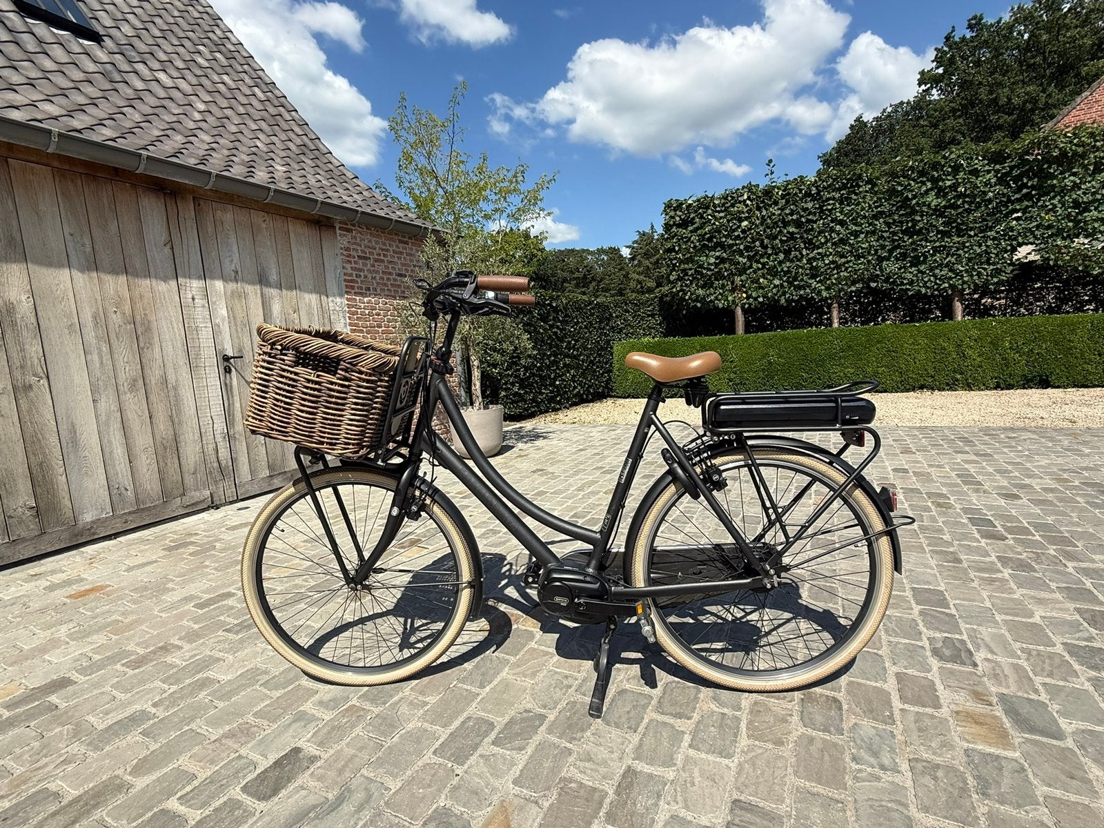 Cortina Fiets E-U4 Raw D61 Black Gold Matt HB8 MM420 43v, Fietsen en Brommers, Ophalen, Zo goed als nieuw, Cortina