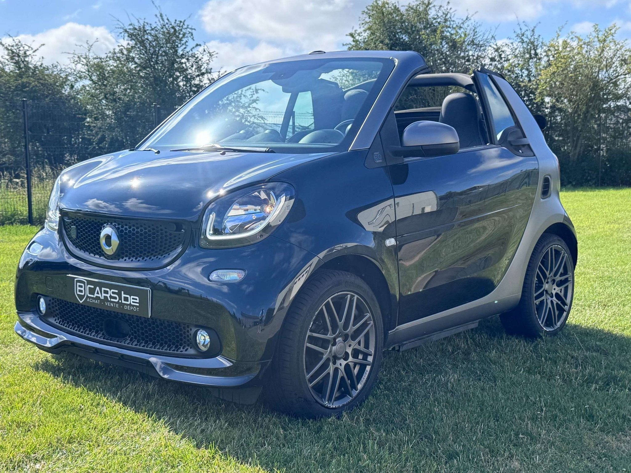 Smart Fortwo Cabrio Brabus EQ 17.6 kWh Style (EU6.2), Automaat, Achterwielaandrijving, Gebruikt, Cabriolet